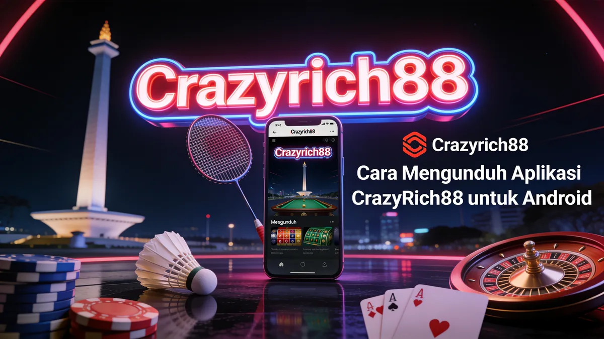 crazyrich88 di Indonesia — Cara Mengunduh Aplikasi CrazyRich88 untuk Android